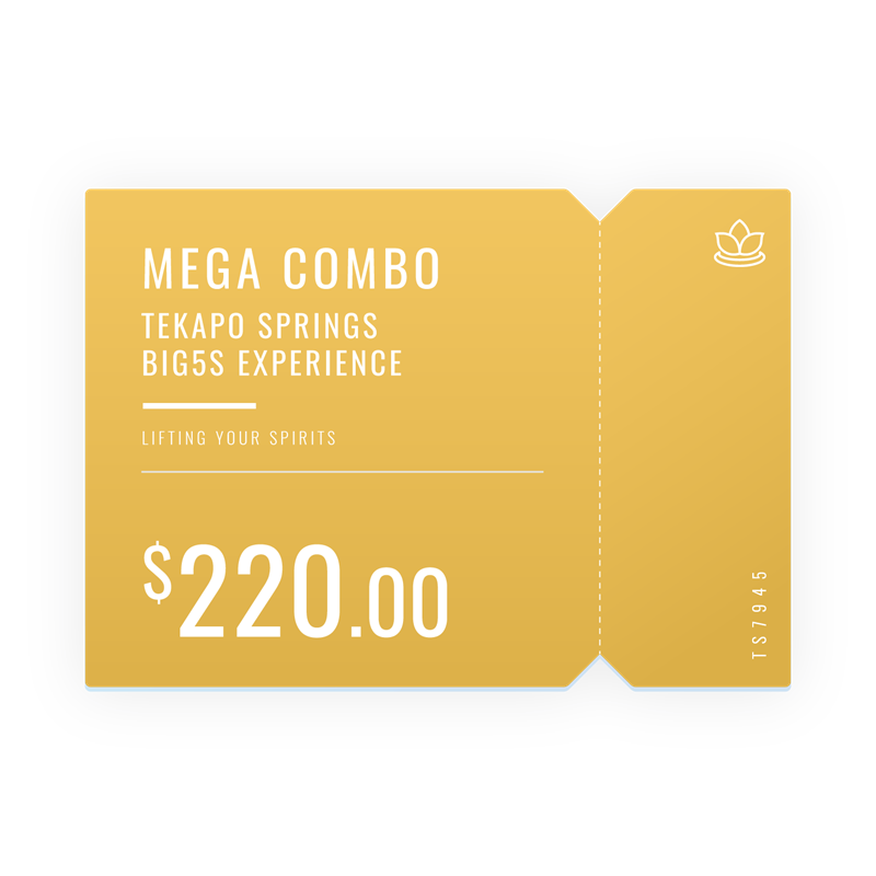 Mega Combo - Big5S Experience - 1 Adult